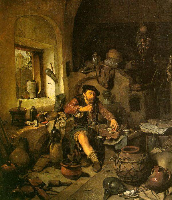 The Alchemist, Cornelis Bega